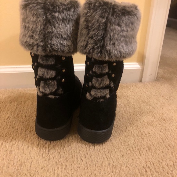 Boots faux fur - Picture 2 of 5